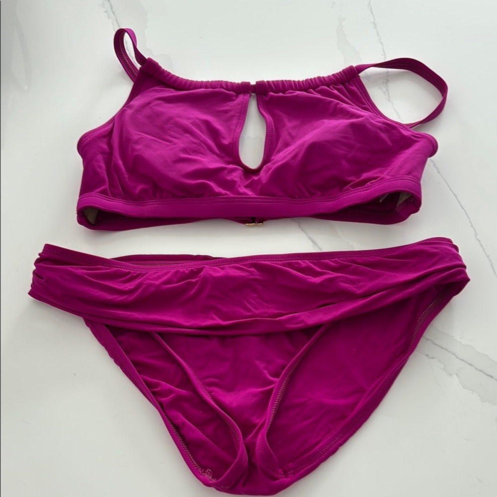 COPY - La Blanca Magenta Bikini Set